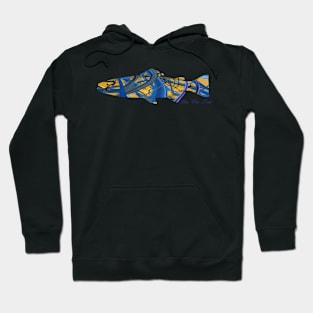 Blue Chin Trout Hoodie